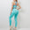 Women Workout Activewear Sports-Bra Outfit Leggings Seamless Fitness High-Waist New Gym