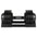 52 Lb Adjustable Steel And Plastic Dumbbells